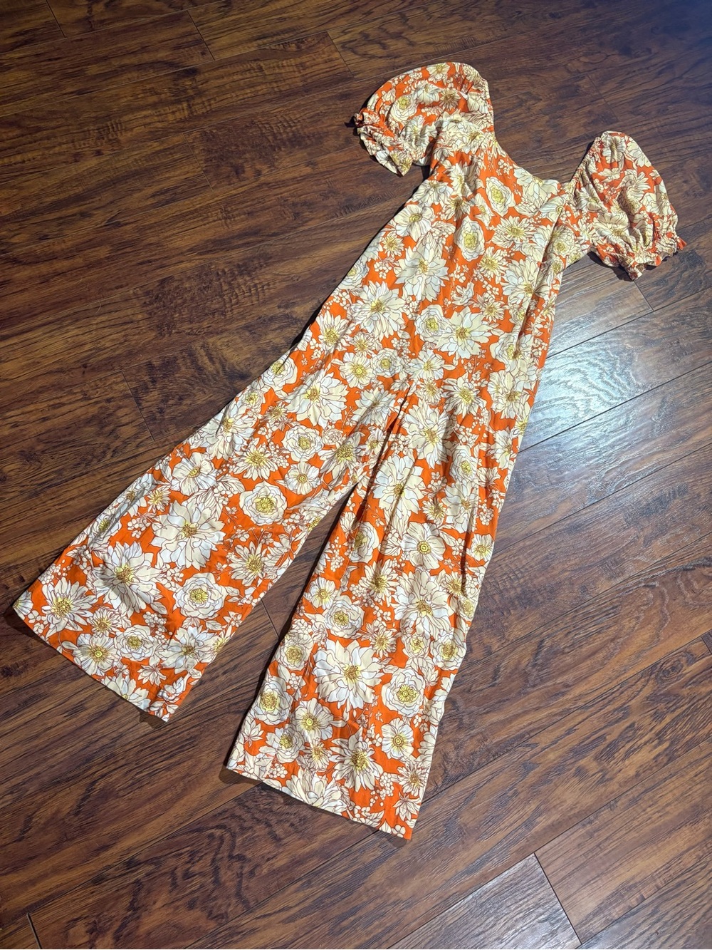 If By Sea women’s size S floral jumpsuit